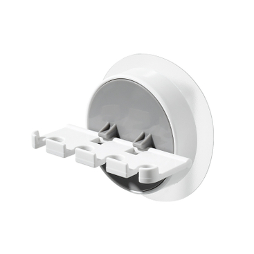 Suporte para escova de dentes montado na parede