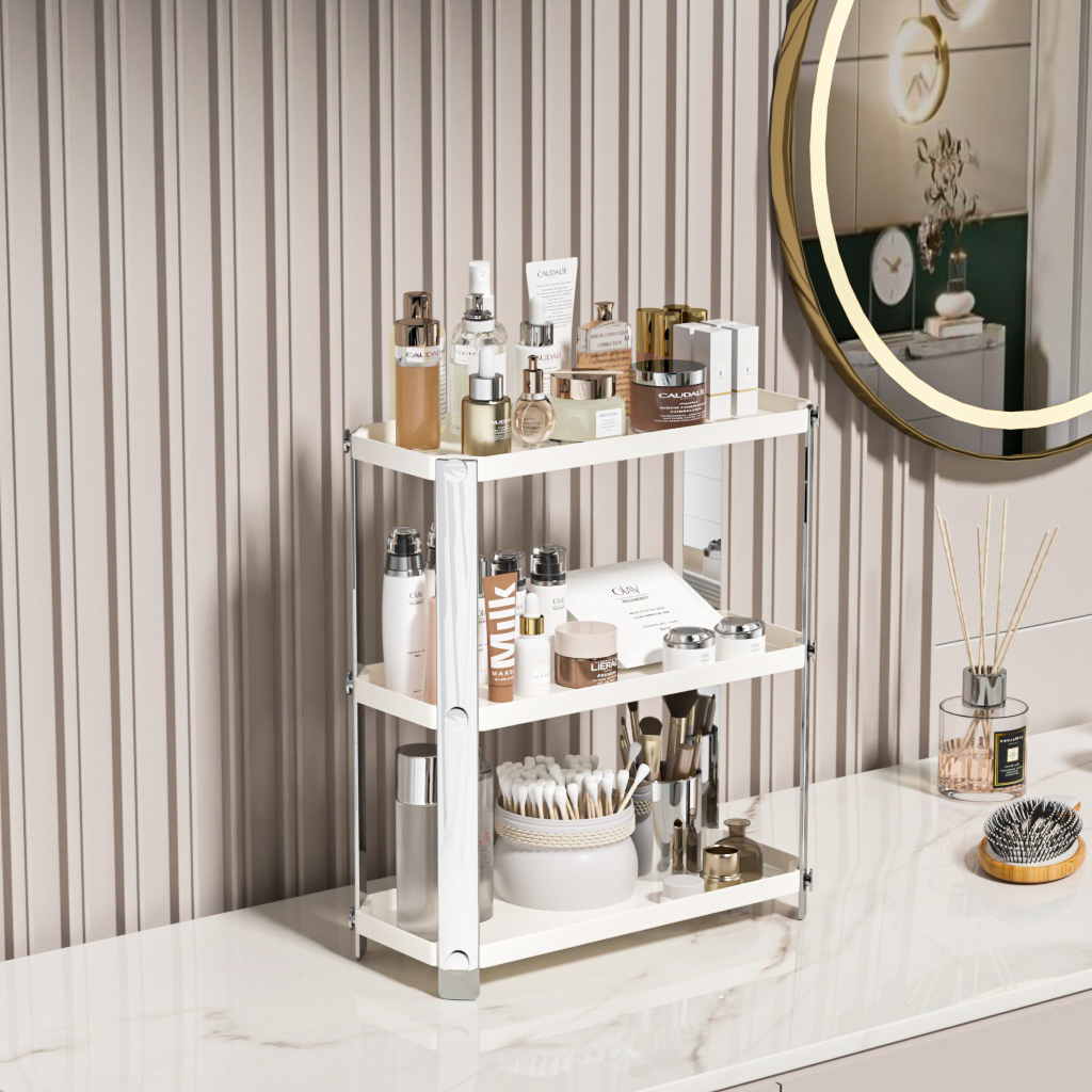 Rack de armazenamento retangular