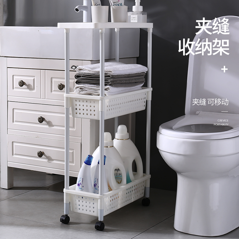 Prateleira de armazenamento com rodas