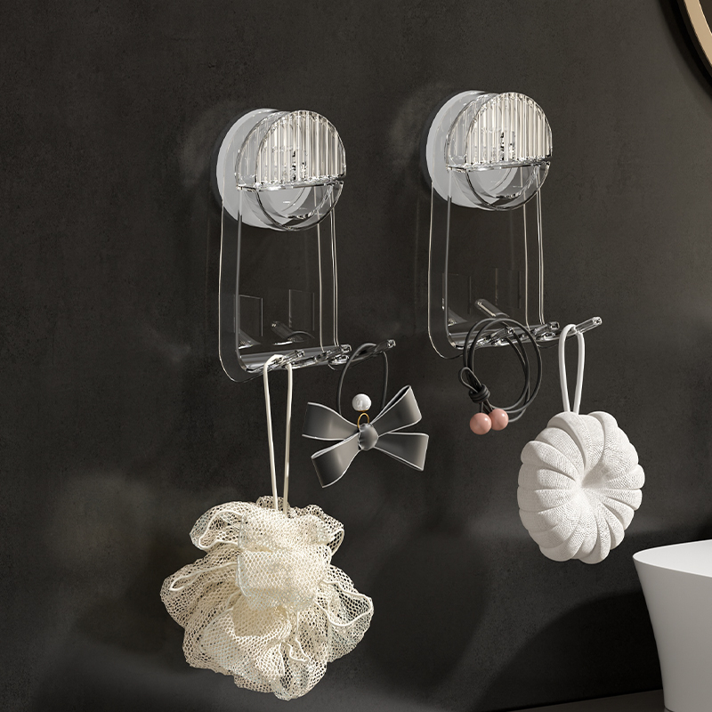  Suporte de ventosa a vácuo para parede, sem brocas, suporte flexível, cabide de suspensão para banheiro, acessórios de cozinha