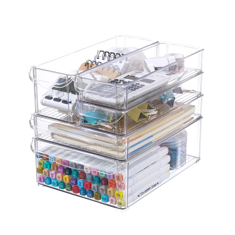 Recipiente de geladeira empilhável