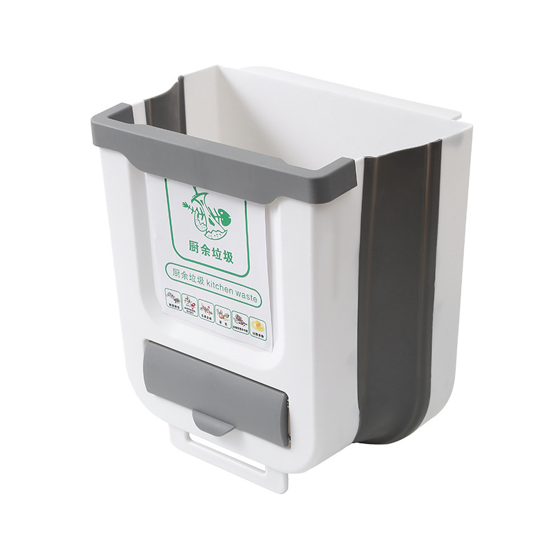 Lixeira ajustável de cozinha