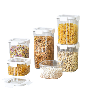 Jarra de armazenamento de alimentos de cozinha