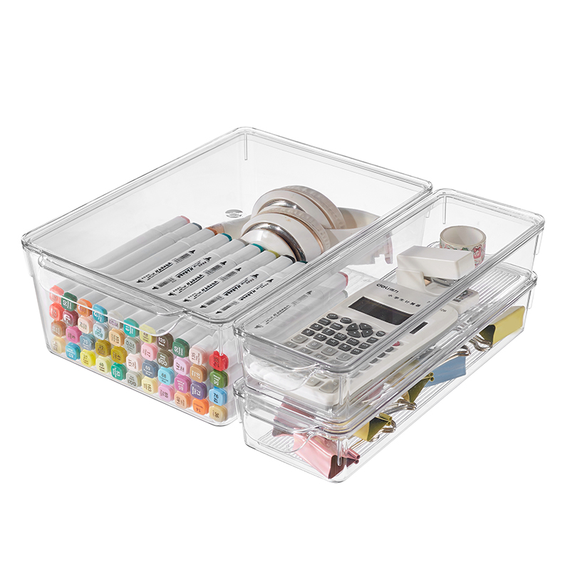 Recipiente de armazenamento acrílico