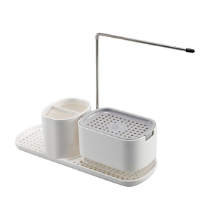 Dispensador de sabonete com rack