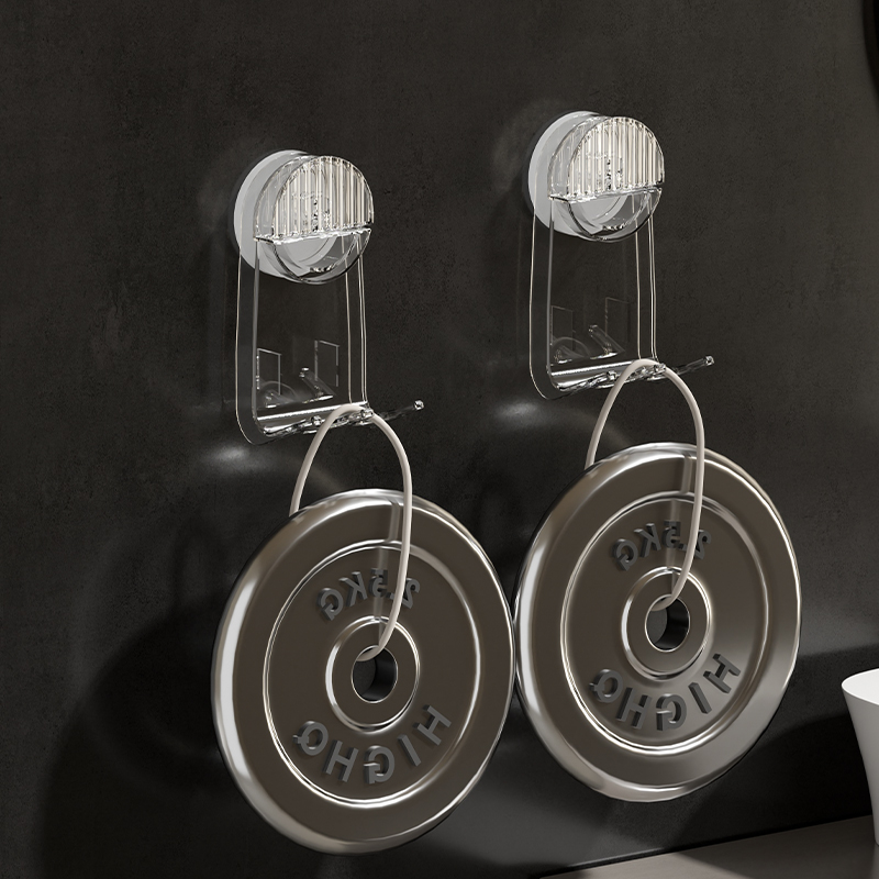  Suporte de ventosa a vácuo para parede, sem brocas, suporte flexível, cabide de suspensão para banheiro, acessórios de cozinha